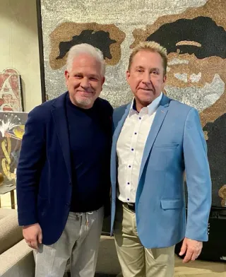 Eric Hutter with Glenn Beck