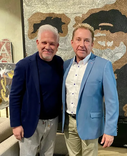 Eric Hutter with Glenn Beck