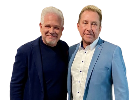 Glenn Beck and Eric Hutter feature